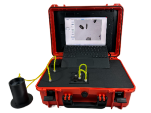 Raptor Portable particle size and shape analyzer for dynamic image analysis