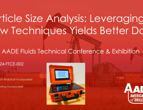 American Association of Drilling Engineers (AADE 24 FTCE) presentation