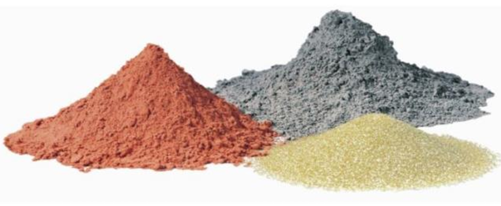 Image of metal powders