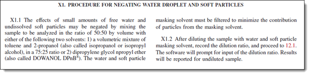 Soft Particles and Water Droplets in oil