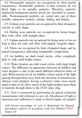 Image measuring the shape of a crystal particle