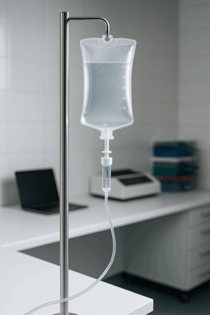 Raptor 1788 IV Bag testing Raptor 1788 can analyze parenteral fluds from IV bags