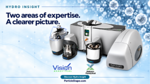 Malvern Mastersizer and the Hydro Insight for particle shape, concentration and size