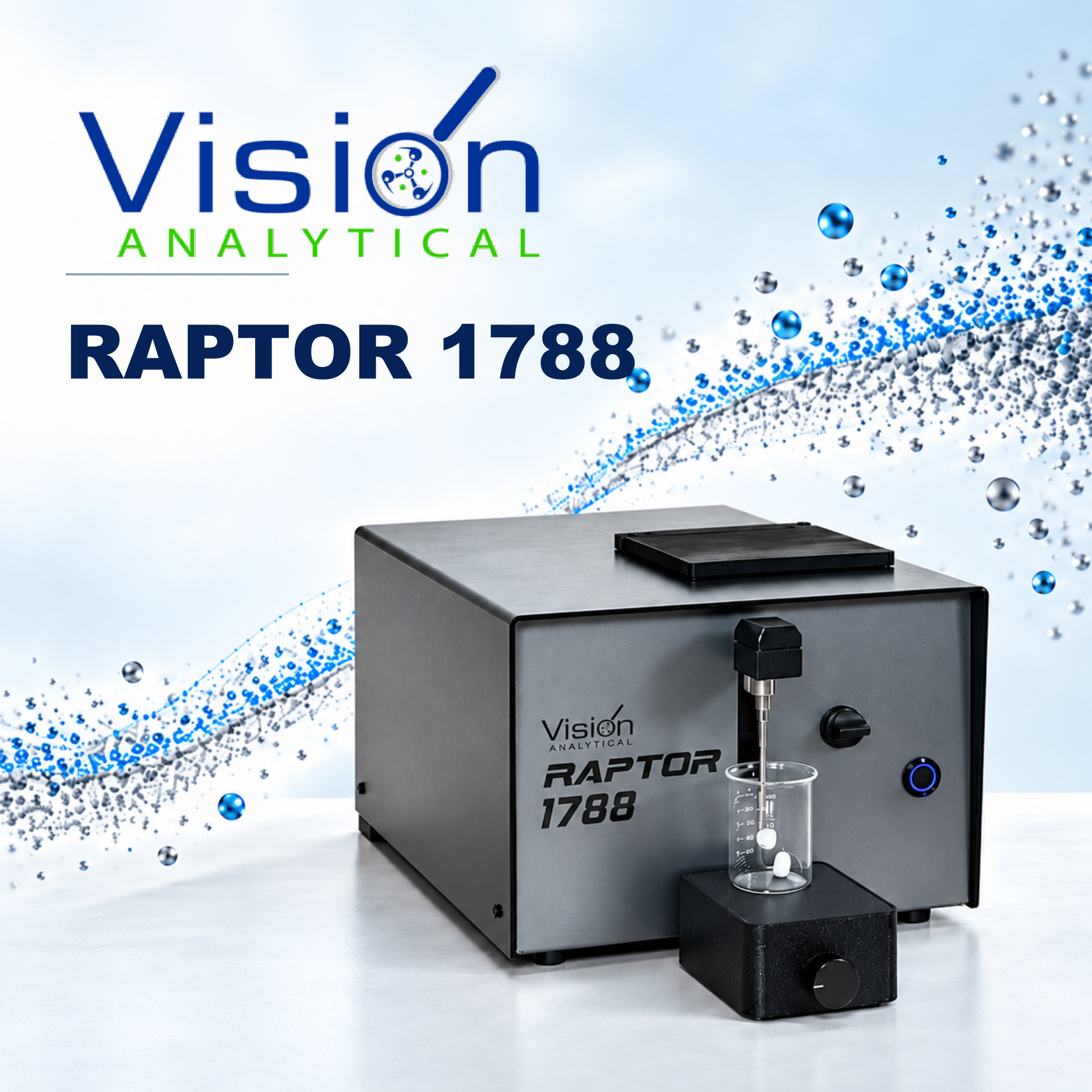 Raptor 1788 dynamic image analysis system for prefilled syringe particle testing